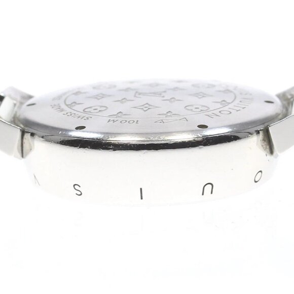 LOUIS VUITTON Tambour GMT Q1D31 Gray / Black Dial Automatic Men's Watch_866487 - Picture 11 of 12